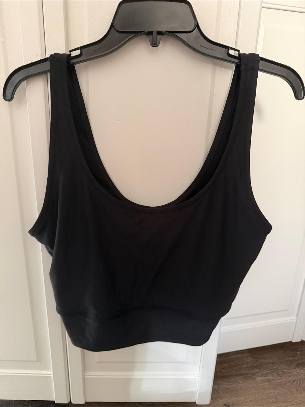 Old Navy Black Scoop Neck Swim Bikini Top